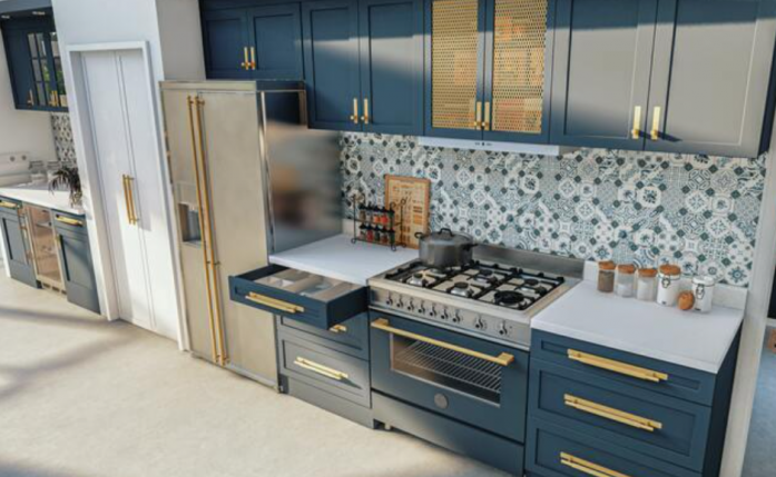 25 Ide Desain Dapur gaya Eklektik yang Cantik